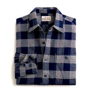 Jcrew slim Mid Weight Flannel Double Brushed